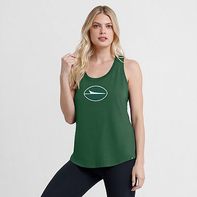 Women's Fanatics Green New York Jets Iron Fan Tank Top