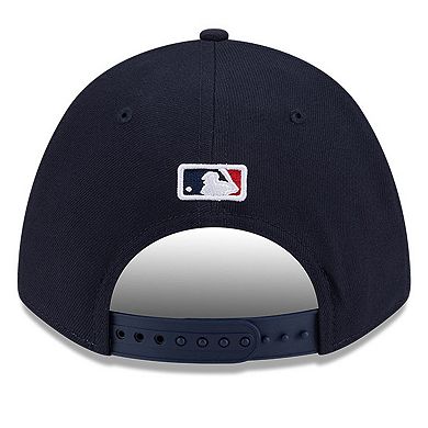 Men's New Era Navy Minnesota Twins Player Replica 9FORTY Adjustable Hat