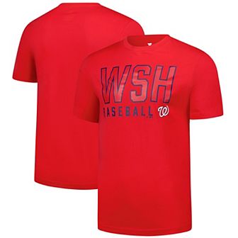 Men's Fanatics Red Washington Nationals T-Shirt