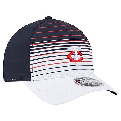 Men's New Era Navy Minnesota Twins Gradient 9FORTY M-Crown Adjustable Hat