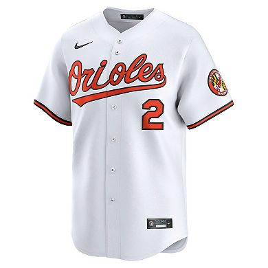 Men's Nike Gunnar Henderson White Baltimore Orioles Home Limited Player Jersey