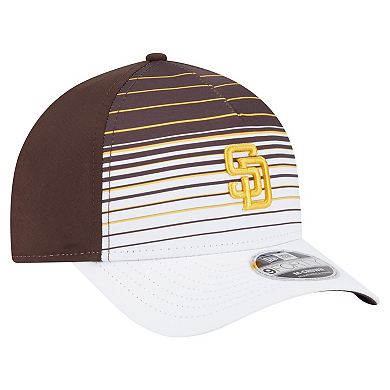 Men's New Era Brown San Diego Padres Gradient 9FORTY M-Crown Adjustable Hat