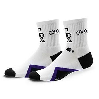 Unisex Starter Colorado Rockies Striker Mid-Crew Socks