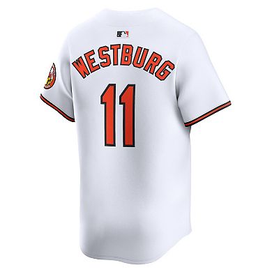 Men's Nike Jordan Westburg White Baltimore Orioles Home Limited Player Jersey