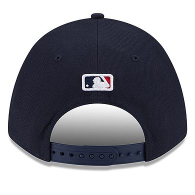 Men's New Era Navy Minnesota Twins Player Replica 9FORTY Adjustable Hat