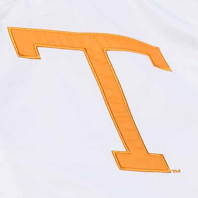 Men's Mitchell & Ness White Tennessee Volunteers Coaches Full-Snap Hoodie Jacket