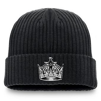 Men's Fanatics Black Los Angeles Kings Component Cuffed Knit Hat