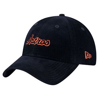 Women's New Era Navy Houston Astros Corduroy 9TWENTY Adjustable Hat
