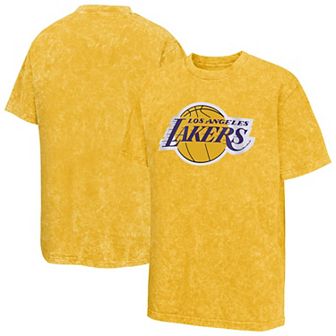 Youth Gold Los Angeles Lakers Rugged Defense T-Shirt