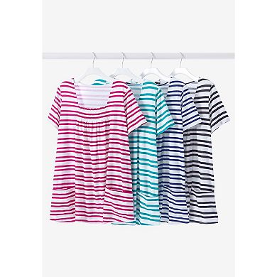 Woman Within Women's Plus Size 7-Day Smock Trapeze Tunic