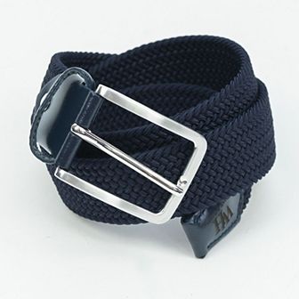 Braided Micro Stripe Stretch Golf Belts for Men & Women