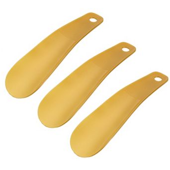 6 in Plastic Shoe Horn, 3 pc Travel Shoehorn Mini Compact Shoe Helper Shoe Spoon for Boots
