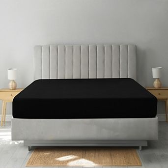 Lux Decor Collection Fitted Sheet - Soft Microfiber Bottom Sheets Upto 16 in Deep Pocket