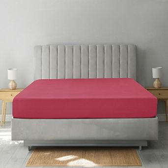 Lux Decor Collection Fitted Sheet - Soft Microfiber Bottom Sheets Upto 16 in Deep Pocket