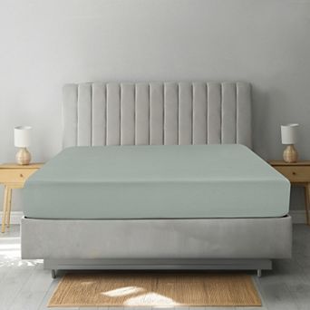 Lux Decor Collection Fitted Sheet - Soft Microfiber Bottom Sheets Upto 16 in Deep Pocket