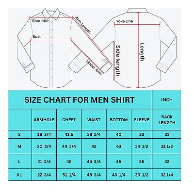 men's long sleeve dress shirt size chart Dress Shirt Size Chart: A Simple Guide for New Designers  Topology Apparel