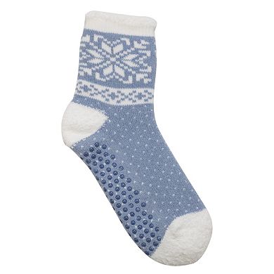 Women's Cuddl Duds Lined Lounge Slipper Socks