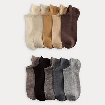 Women's Sonoma Goods For Life® 10 pk Knit Tab No-Show Socks