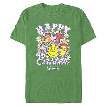 Big & Tall Shrek Happy Easter Graphic Tee