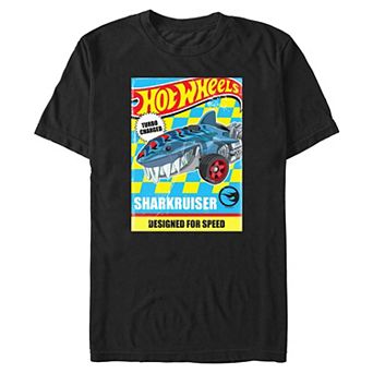 Men's Hot Wheels Sharkruiser Design For Speed Graphic Tee