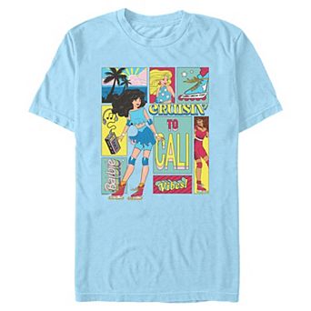 Men's Barbie® Cruisin' To Cali Vibes Graphic Tee