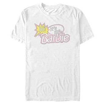 Men's Barbie® Hi It's Me Barbie Graphic Tee