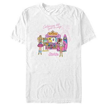 Men's Barbie® California Hot Spot To Shop Graphic Tee