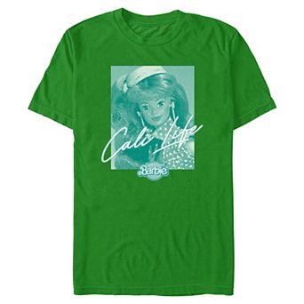 Men's Barbie® Vintage Doll Cali Life Portrait Graphic Tee