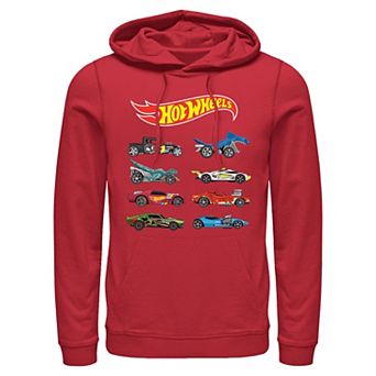 Men's Hot Wheels Extreme Cars Lineup Graphic Hoodie