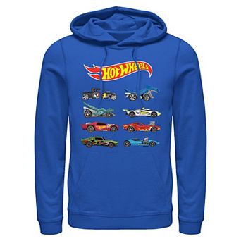 Men's Hot Wheels Extreme Cars Lineup Graphic Hoodie