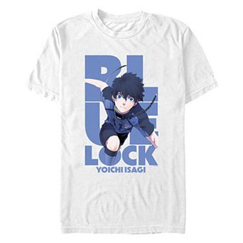 Men's Blue Lock Yoichi Isagi Poster Graphic Tee
