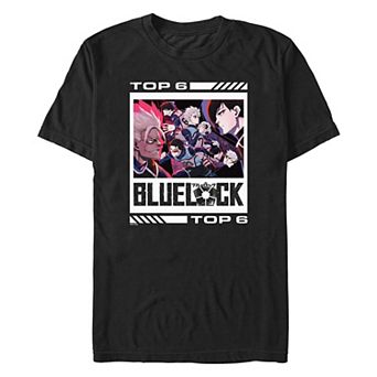 Men's Blue Lock Top Six Graphic Tee