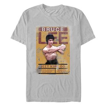 Men's Bruce Lee Jeet Kune Do Poster Graphic Tee
