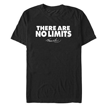Men's Bruce Lee There Are No Limits Graphic Tee