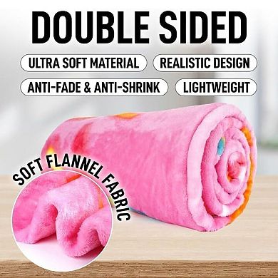 Zulay Kitchen Giant Double Sided Glazed Donut with Gift Box Packaging 71 Inches