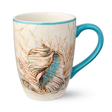 Certified International 4-pc. Escape to the Sea Mug Set