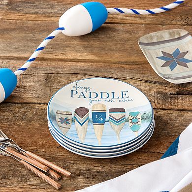 Certified International Wake at the Lake 4-pc. Salad Plate Set