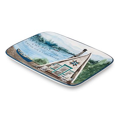 Certified International Wake at the Lake Rectangle Platter