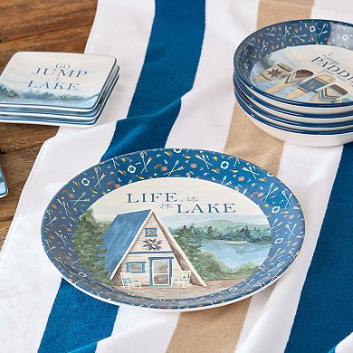 Certified International Wake at the Lake Round Platter