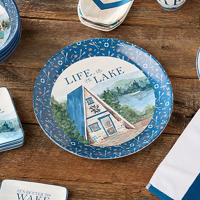 Certified International Wake at the Lake Round Platter