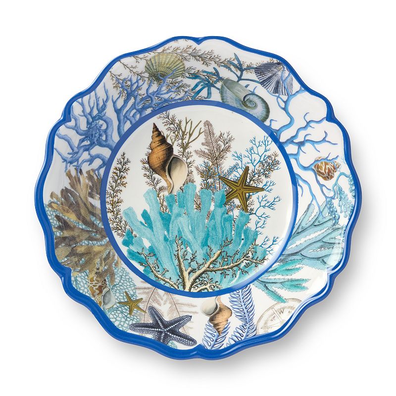 Certified International 4-pc. Blue Lagoon Bowl Set, Multi