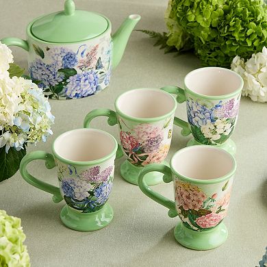 Certified International 4-pc. Garden Path Mugs