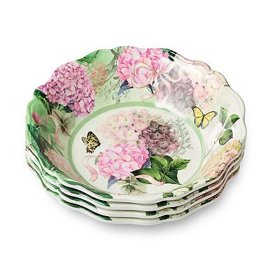Certified International 4-pc. Garden Path Bowls