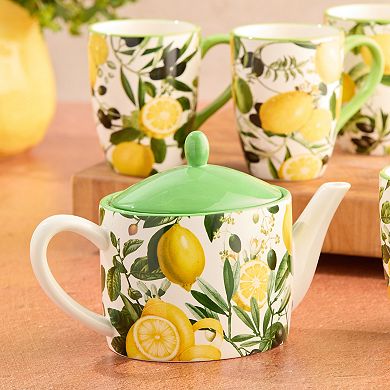 Certified International Limone Teapot