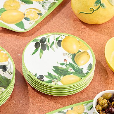 Certified International 6-pc. Limone Salad Plates