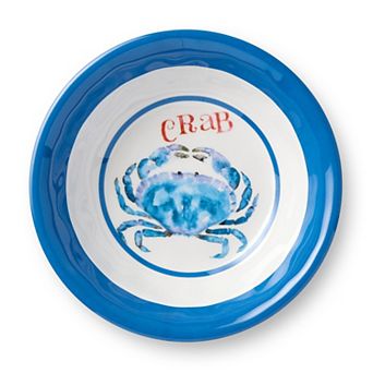 Certified International Beach House Crab Bowls Set of 6