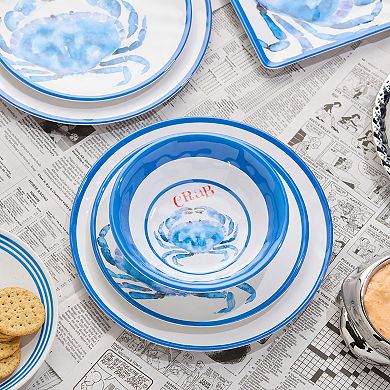 Certified International Beach House Crab Bowls Set of 6