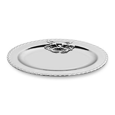 Certified International Silver Plated Crab Oval Platter