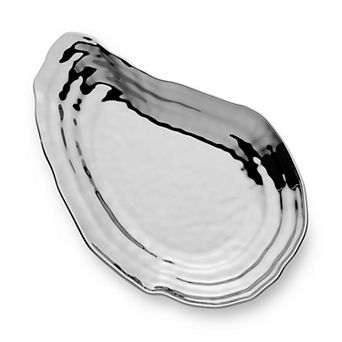 Certified International Silver Plated Oyster Platter