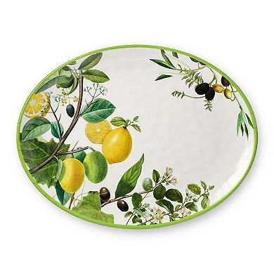 Certified International Limone 2-pc. Platter Set